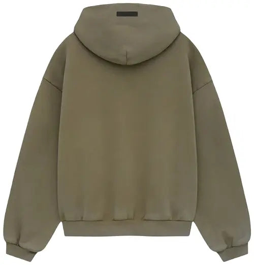 Fear of God Essentials Fleece Hoodie 'Military' - Hypepieces