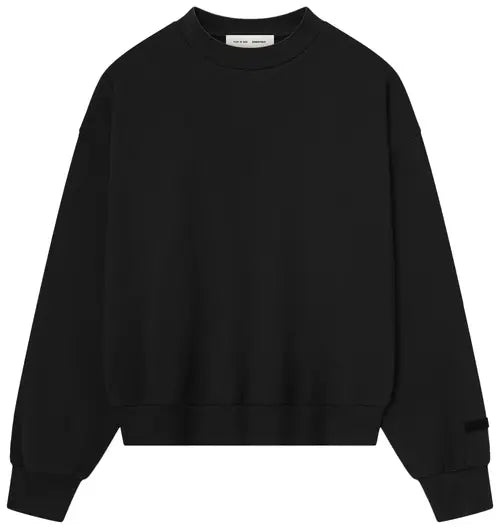 Fear of God Essentials Classic Crewneck Sweatshirt 'Jet Black'