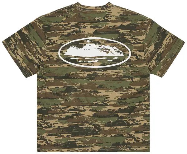 Corteiz Island Puff Print Tee 'Digi Camo'
