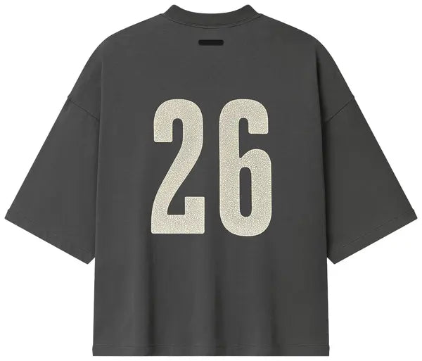Fear of God Essentials Merch Tee Boxy Fit 'Iron Grey'