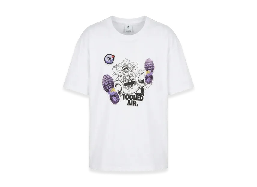 Nike x One Piece Solo Swoosh Tee Gear 5 Lufy "White"