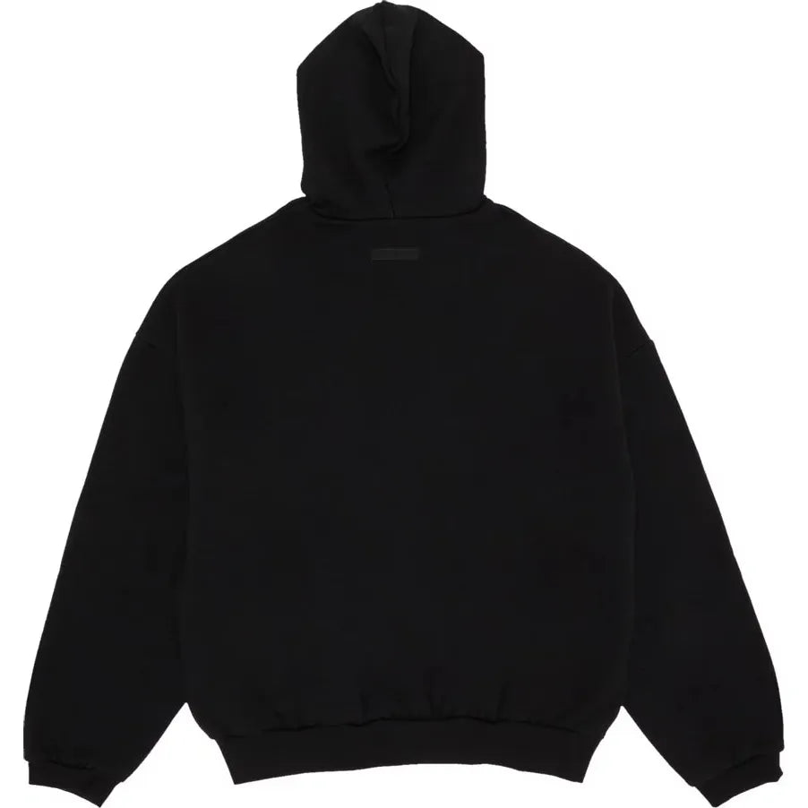Essentials Black Hoodie Small Logo - Hypepieces