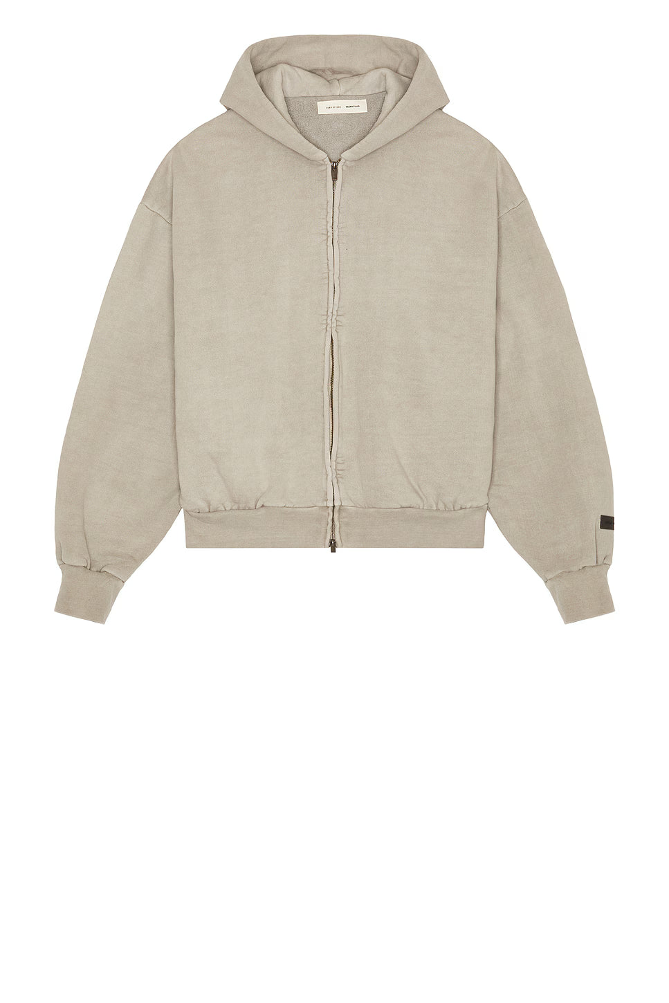 Fear Of God Essentials Classic Full Zip Hoodie 'Iron Grey' - Hypepieces