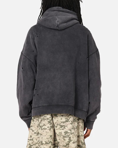 Lakers Distressed Rhinestone Hoodie - Hypepieces