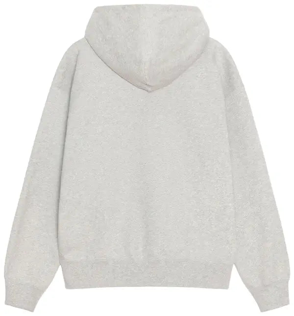 Stussy x Nike Fleece Zip Hoodie 'Grey Heather' - Hypepieces