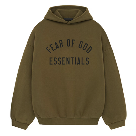 Essentials FOG Olive Hoodie