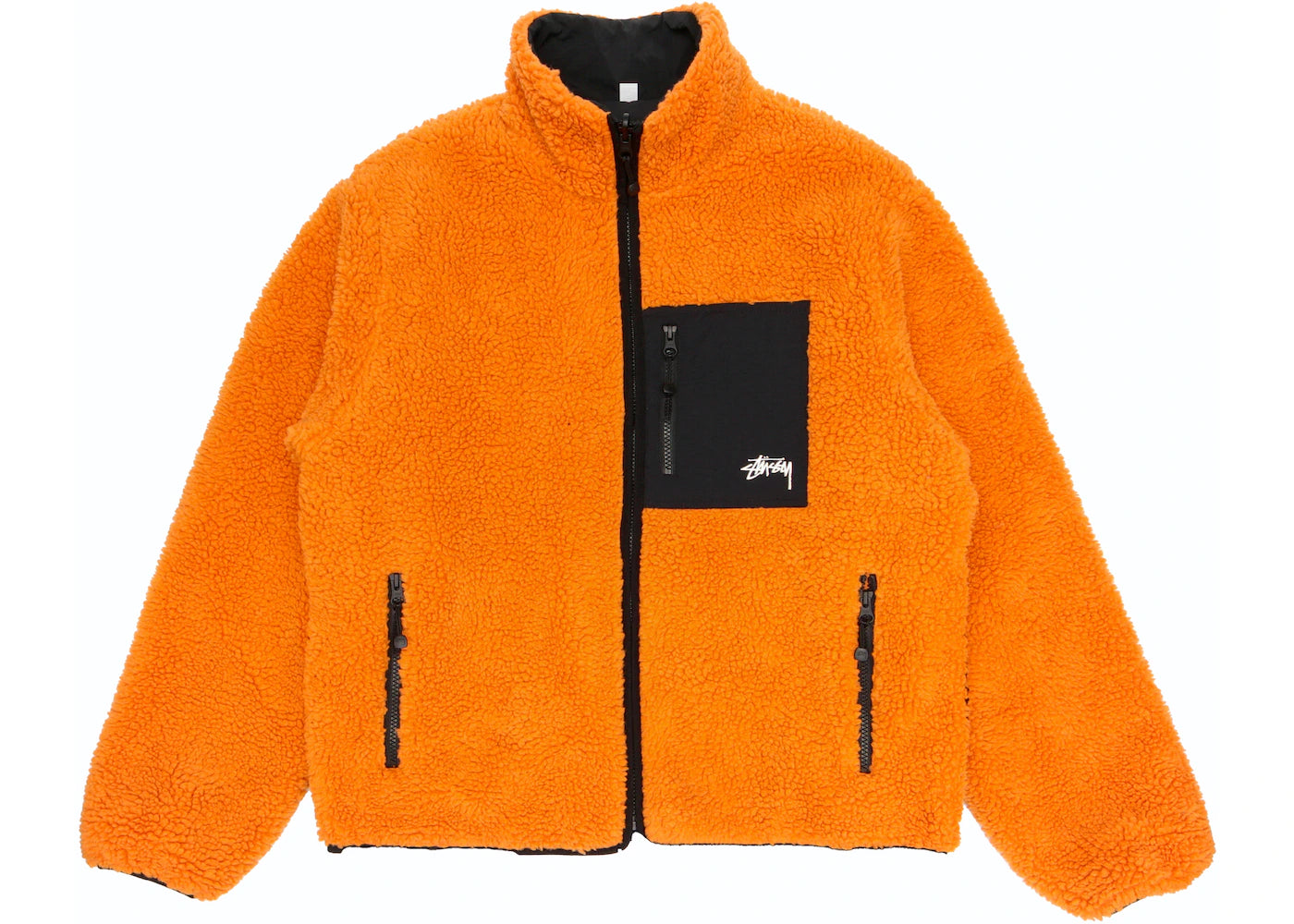 Stussy 8Ball Fleece Orange - Hypepieces