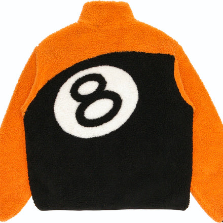 Stussy 8Ball Fleece Orange - Hypepieces