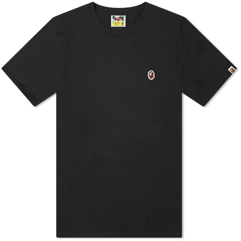 Bape Small Logo Tee Black