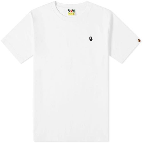 Bape Small Logo Tee White
