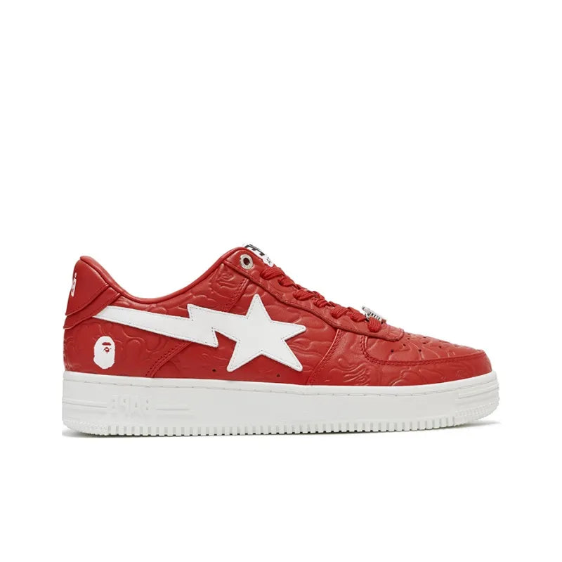 Bapesta M1 #3 Red Line Camo