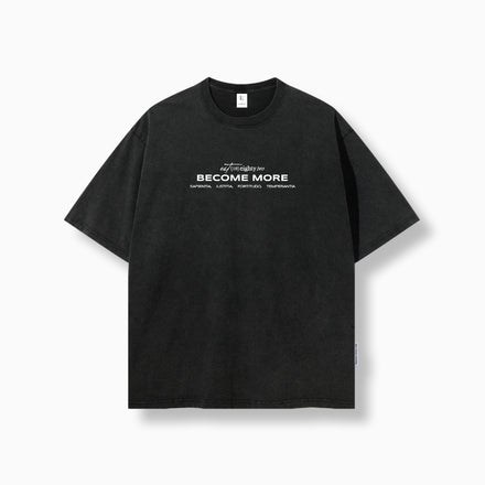Lamont Charcoal Become More Tee