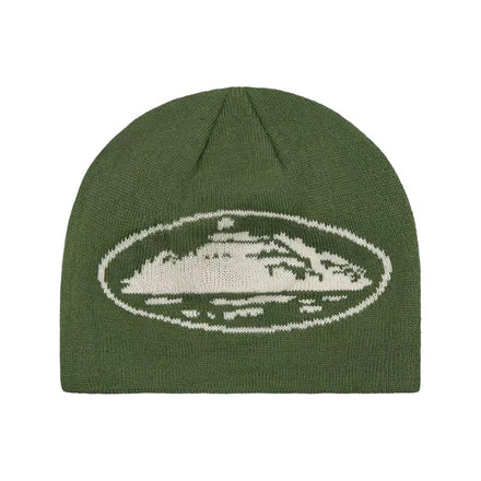 Corteiz Beanie Forest Green