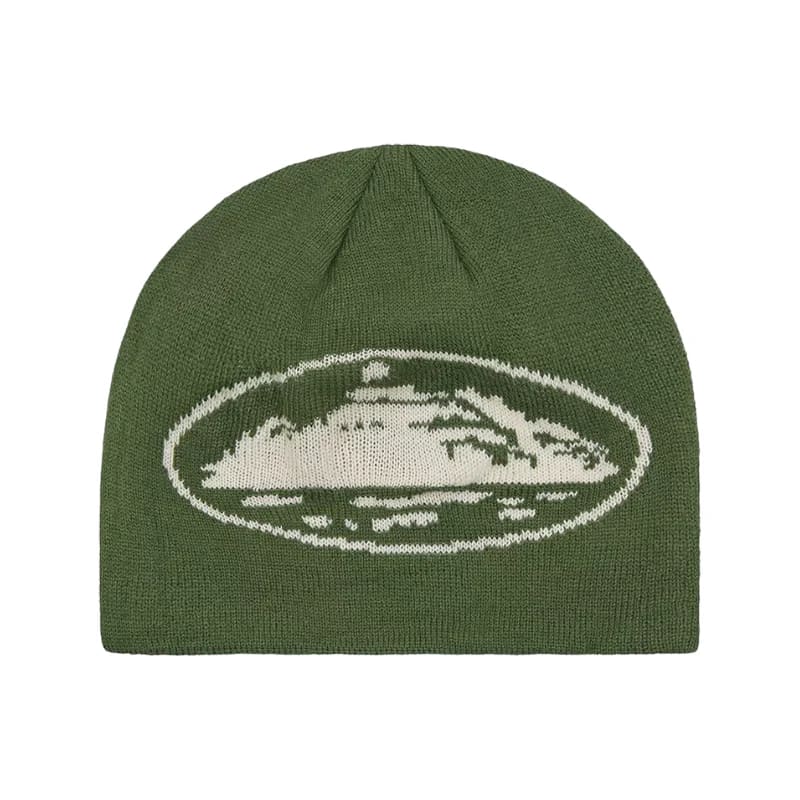 Corteiz Beanie Forest Green - Hypepieces