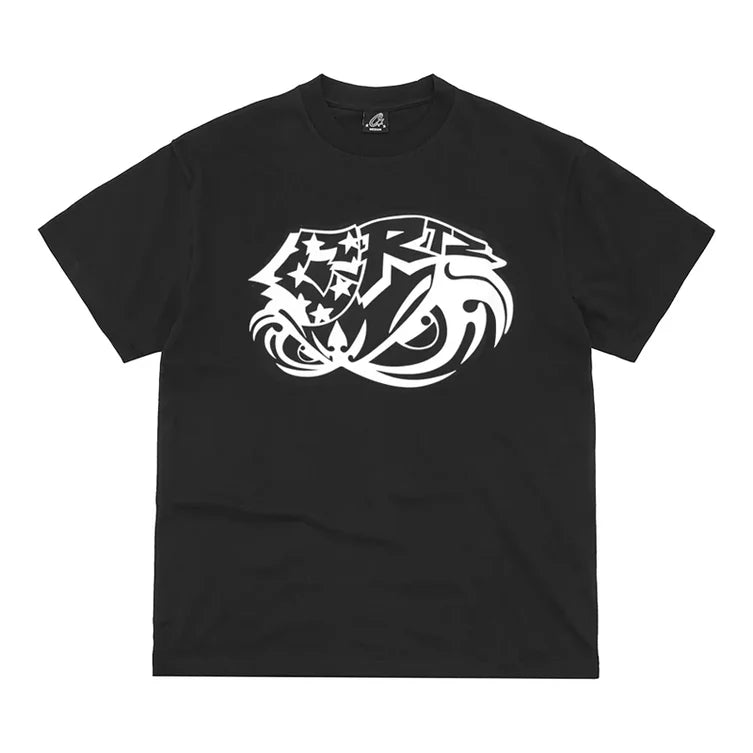 Corteiz Nuh Fear Tee Black