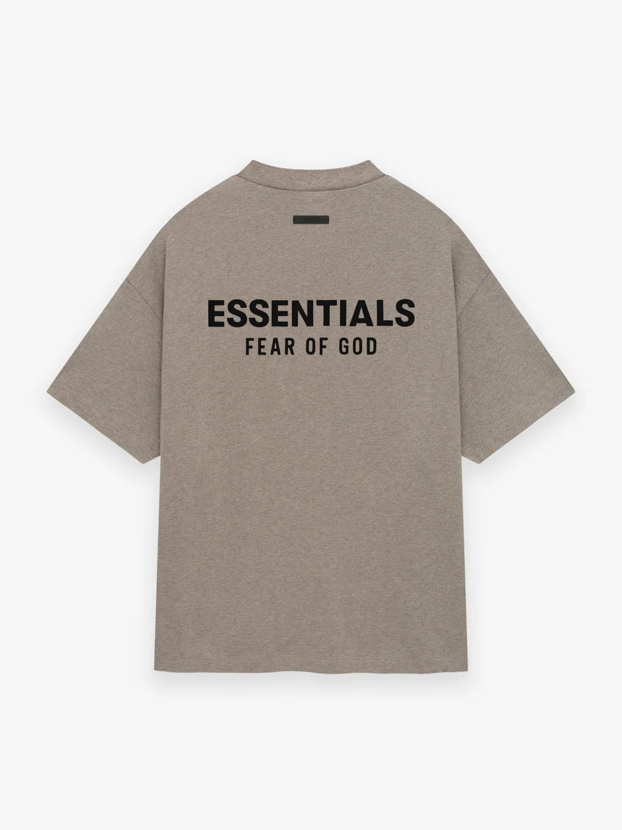 Fear Of God Essentials Dark Heather Jersey Tee - Hypepieces