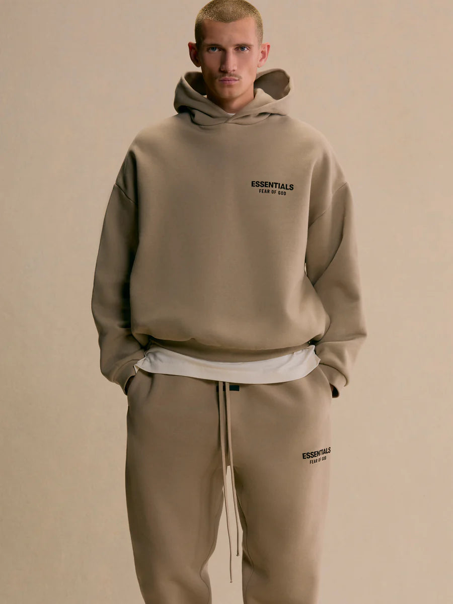Fear Of God Essentials Hoodie Desert Sand - Hypepieces