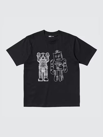 Kaws x Uniqlo Robot Tee