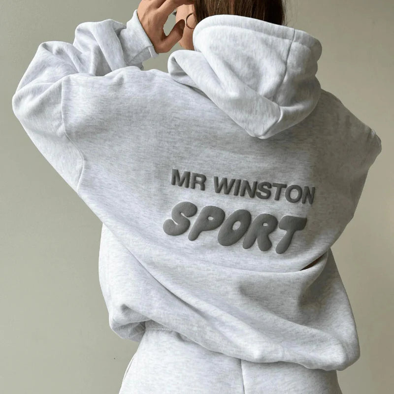 Mr Winston Marle Grey Puff Hood