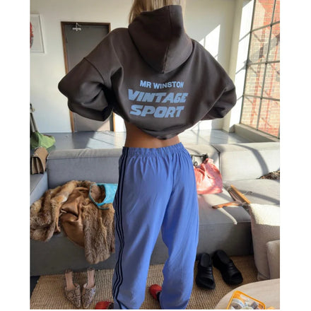 Mr Winston Chocolate Vintage Sport Hood
