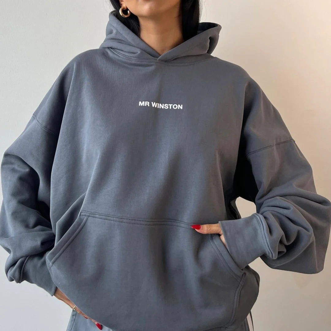 Mr Winston Smoke Grey Puff Hood