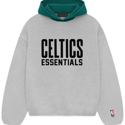 Essentials NBA Boston Celtic Hoodie 'Light Heather'