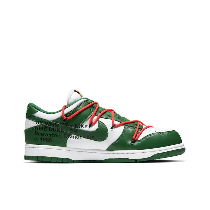 Off White Nike Dunk Low Pine Green (USED)