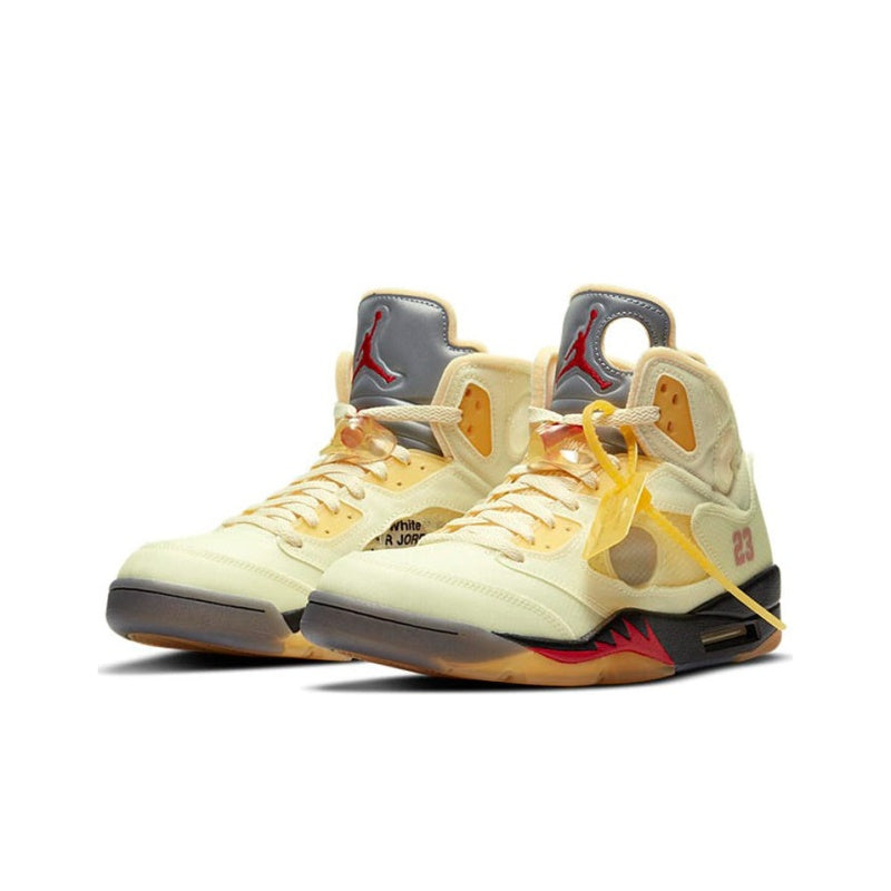 Off White Jordan 5 Sail - Hypepieces