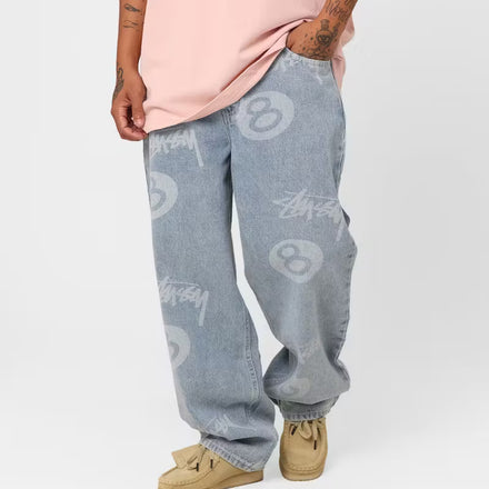 Stussy 8 Ball Jeans Blue