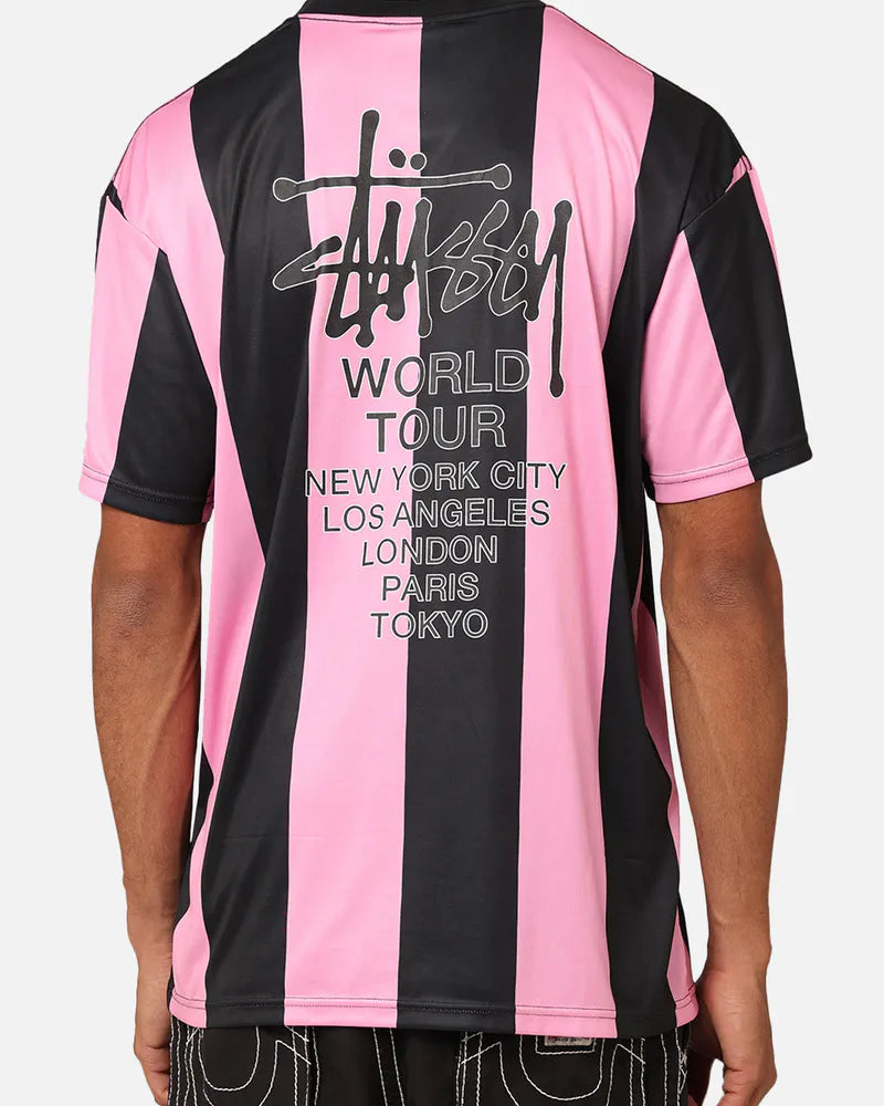 Stussy Football Jersey Pink - Hypepieces