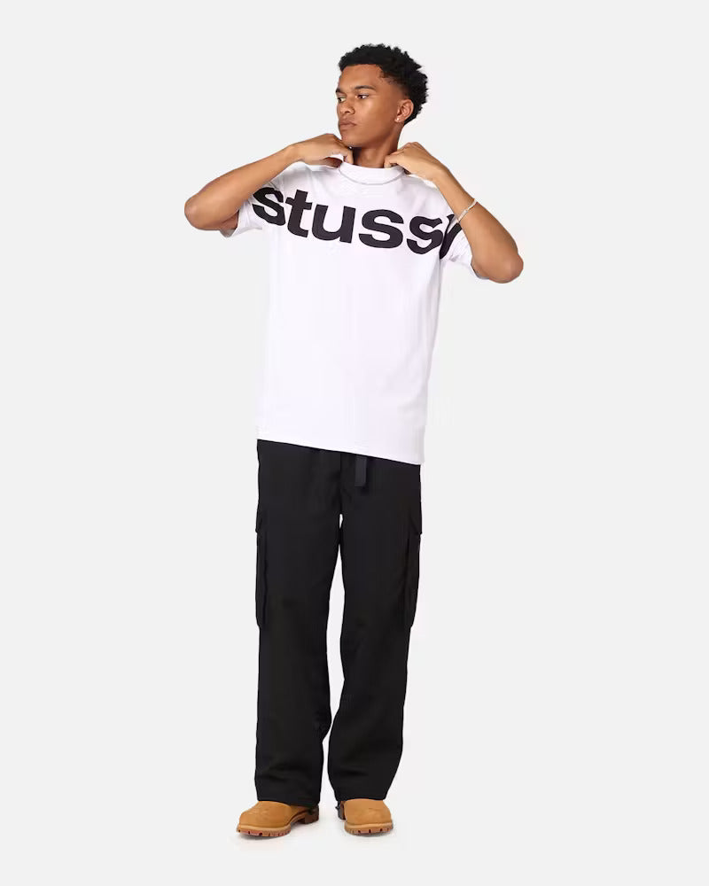 Stussy Big Logo Tee White