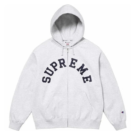 Supreme x Champion Zip Up Grey