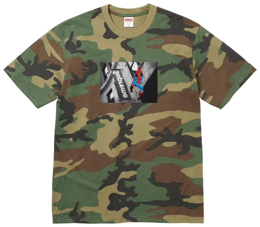 Supreme Spiderman Camo Tee - Hypepieces