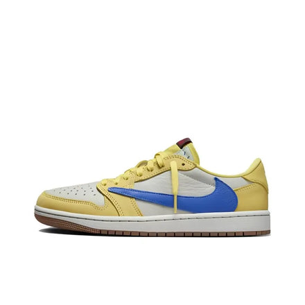 Travis Scott Jordan 1 Low Canary