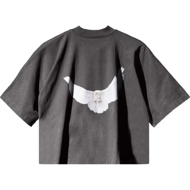 Yeezy x Balenciaga x Gap Dove Black Tee - Hypepieces