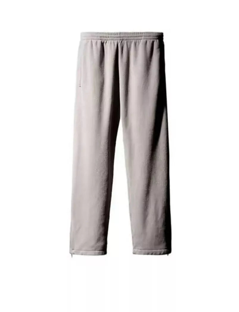 Yeezy Balenciaga Polar Fleece Pants Light Grey