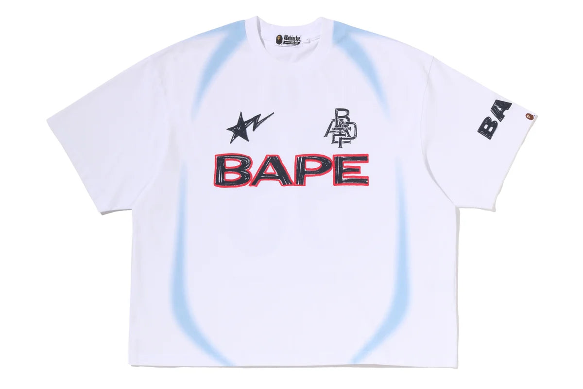 Bape Sketch Football Box Fit Tee 'White'