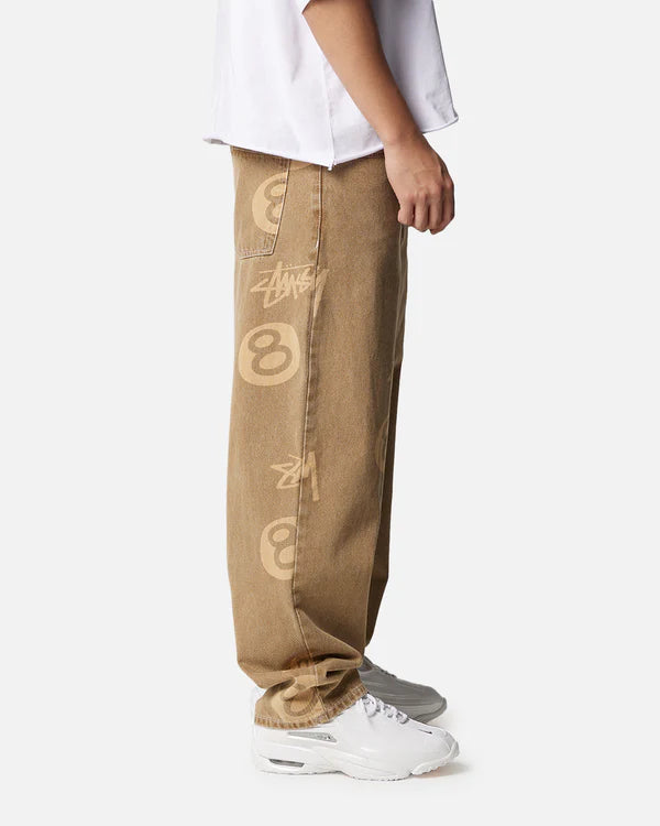 Stussy 8 Ball Jeans 'Light Brown' - Hypepieces