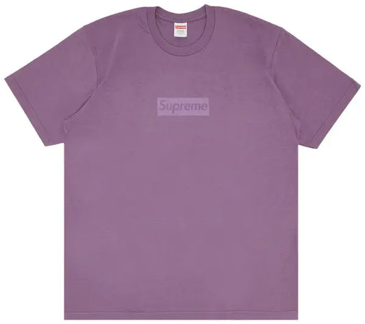 Supreme Tonal Box Logo Tee 'Dusty Purple'