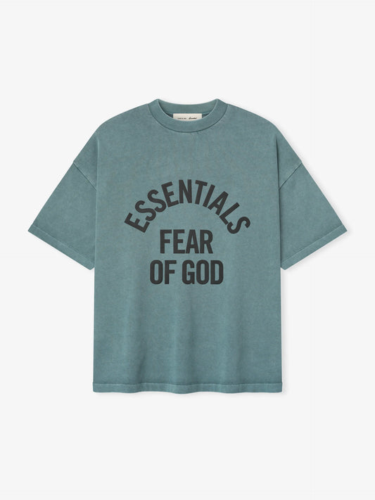 FOG Essentials Campus 90s Tee Faded Coastal - Hypepieces