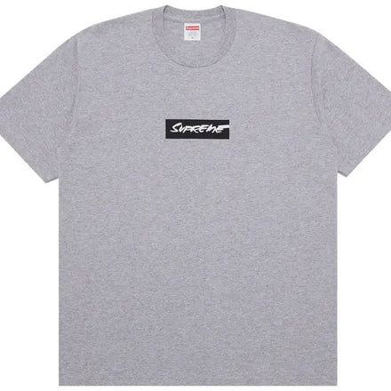 Supreme Futura Box Logo Tee 'Heather Grey'