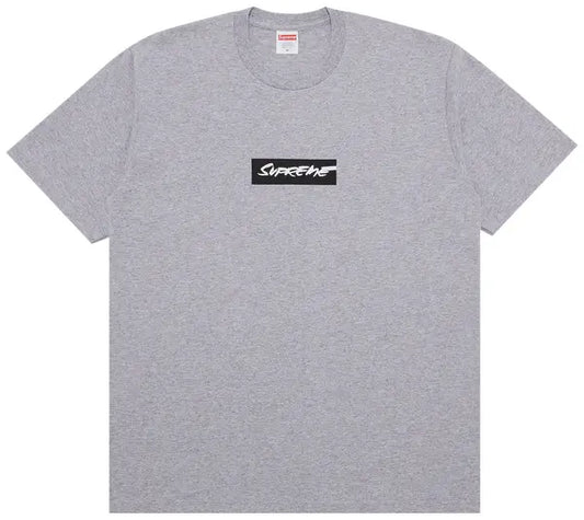Supreme Futura Box Logo Tee 'Heather Grey'