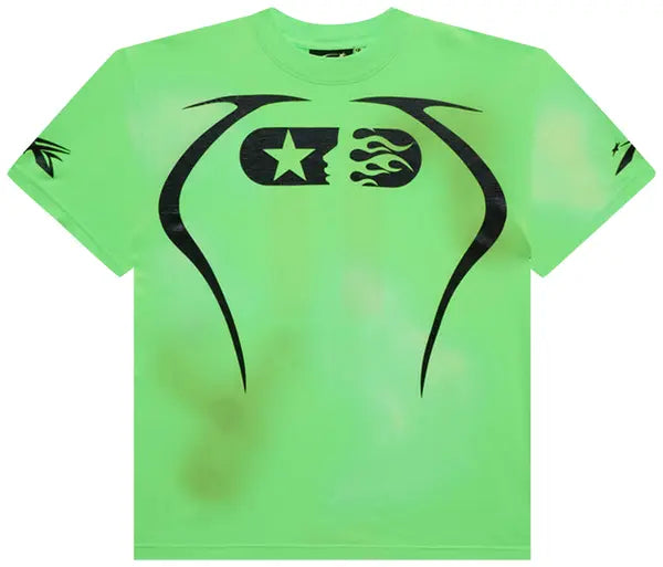 Hellstar Warm Up T-Shirt 'Neon Green' - Hypepieces