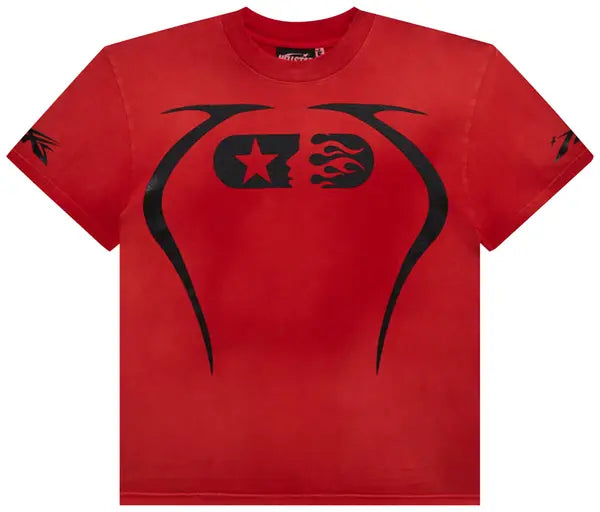 Hellstar Warm Up T-Shirt 'Red' - Hypepieces