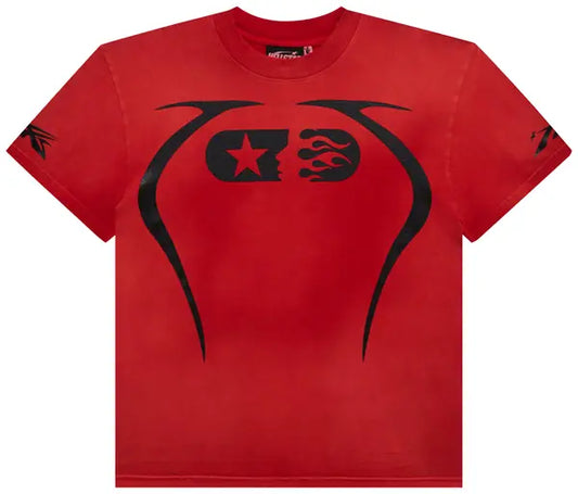 Hellstar Warm Up T-Shirt 'Red' - Hypepieces