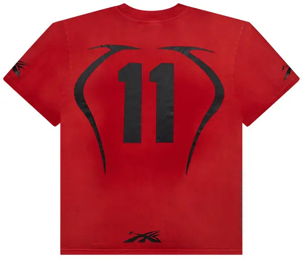 Hellstar Warm Up T-Shirt 'Red' - Hypepieces