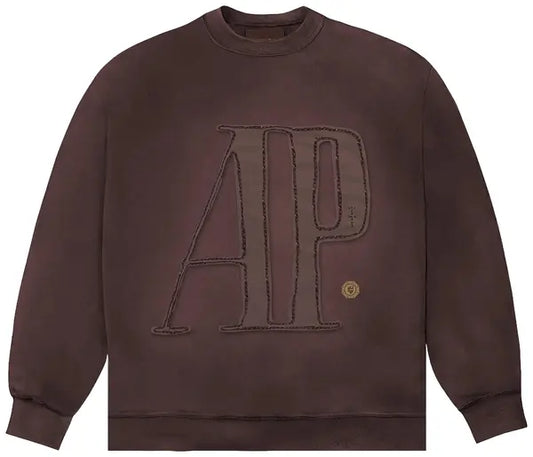 Travis Scott x Audemars Piguet Logo Crewneck 'Burgundy'