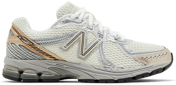 New Balance 860v2 'Sea Salt Gold Metallic'