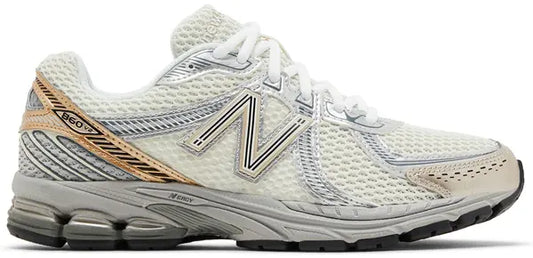New Balance 860v2 'Sea Salt Gold Metallic' - Hypepieces