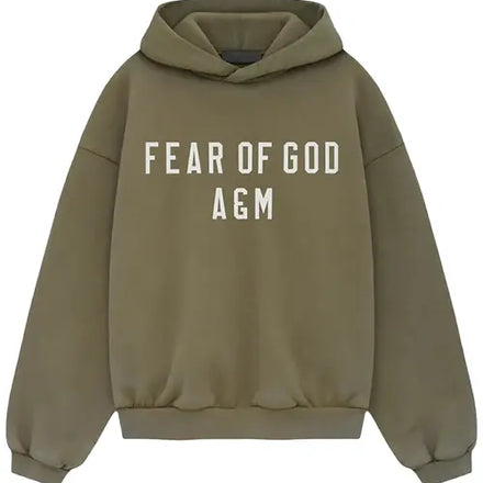 Fear of God Essentials Fleece Hoodie 'Military'